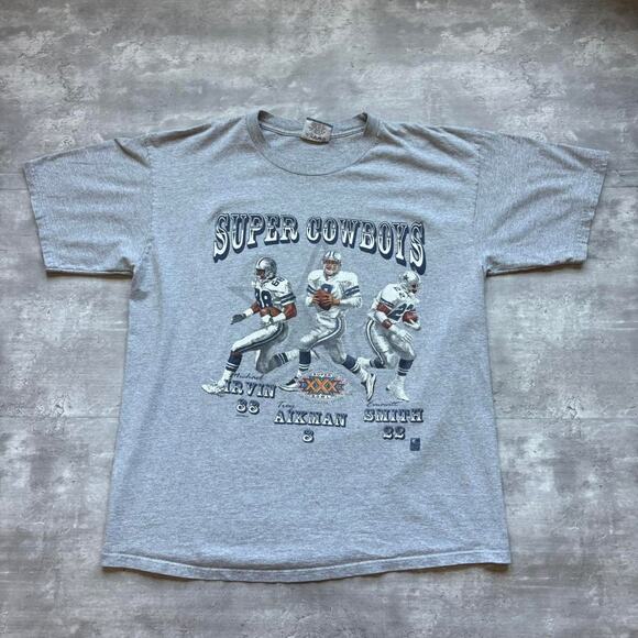 Vintage 1990s dallas cowboys t shirt - Picture 1 of 4
